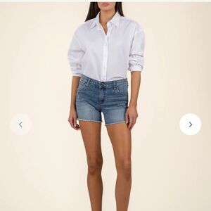 Kut from the Kloth Blue Jean Shorts Relaxed Fit